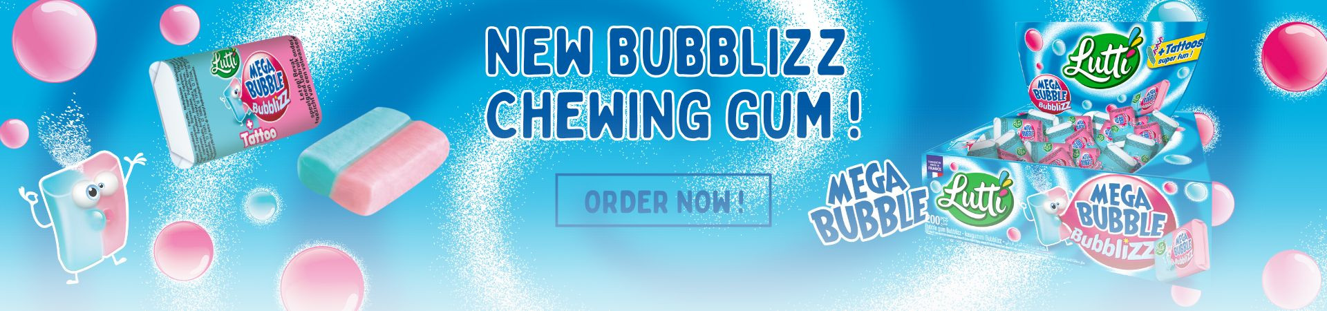 Bannière Mega Bubble Gum GB : Publié 25/03/25