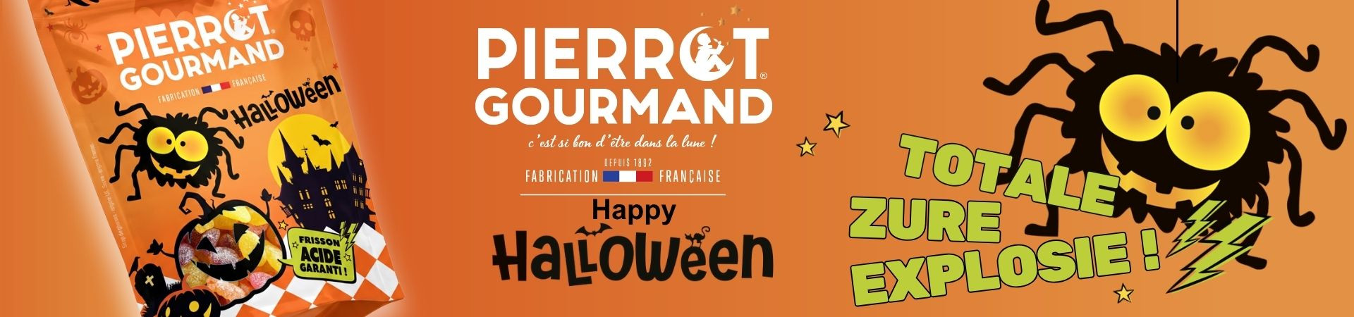 Bannière Pierrot Gourmand Halloween - Publié le 08/09/26